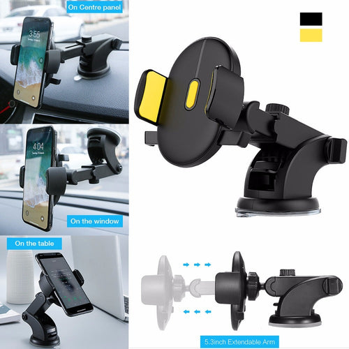 Drivaro 2-Pack Adjustable Car Phone Holder