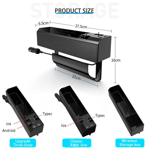 Drivaro Car Seat Gap Organiser