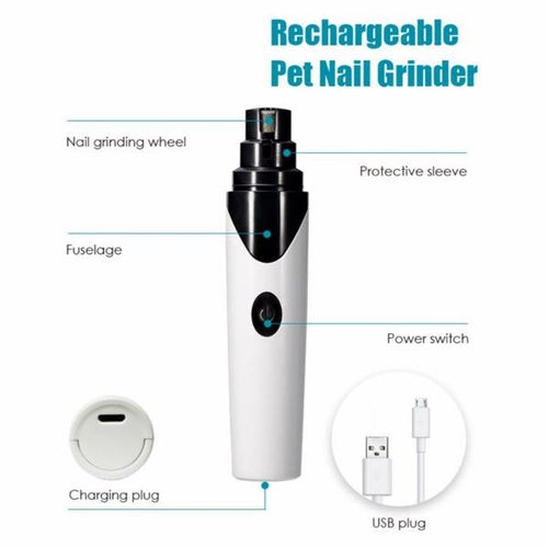 Drivaro Rechargeable Pet Nail Grinder