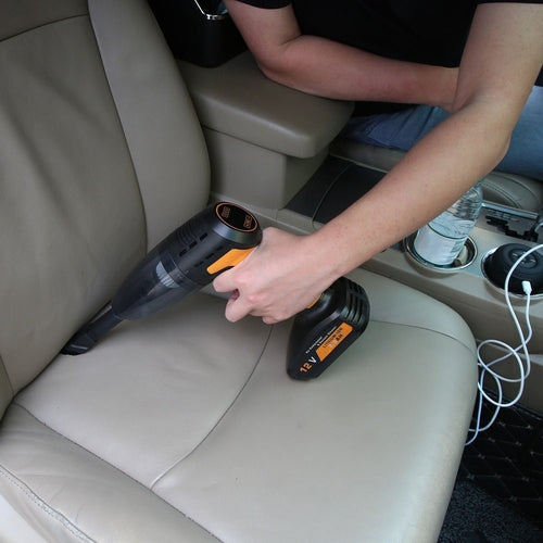 Drivaro 4 In 1 Cordless Car Vacuum and Tire Inflator with LED Light