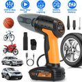 Drivaro 4 In 1 Cordless Car Vacuum and Tire Inflator with LED Light
